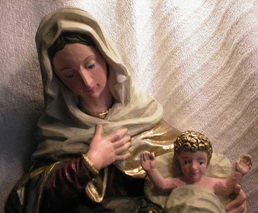 Konvikt Steinerkirchen-Maria mit Kind - nach der Restauration