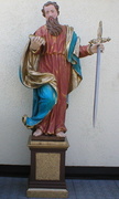Die restaurierte Statue