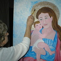 Bild - 3: Entstehung  Maria mit dem göttlichen Kinde