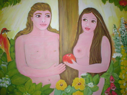Bild -5: Adam und Eva