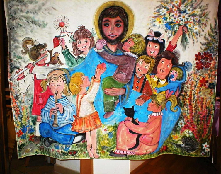 SM-06 Altartuch - Jesus liebt die Kinder.JPG
